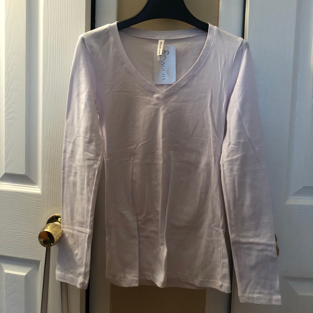 NWT White Long Sleeve Shirt